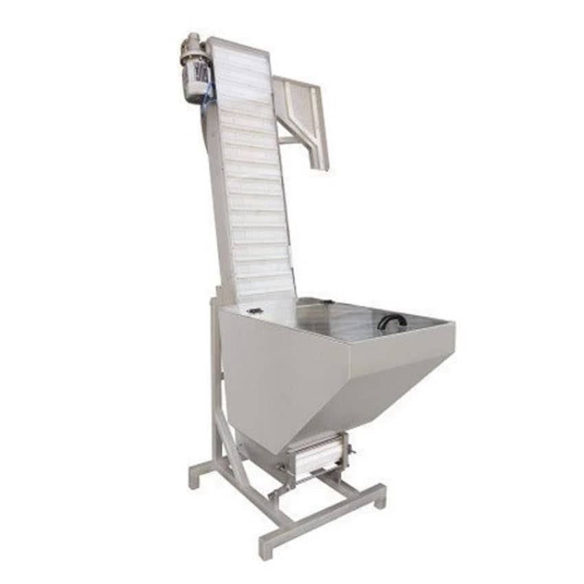 Mild Steel Chain Cap Feeder Elevator, Capacity: 1-50 kg per feet