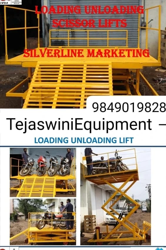 Mild Steel Loading Unloading Lift
