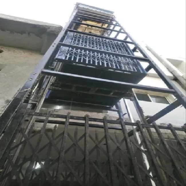 Mild Steel Structure Freight Elevator