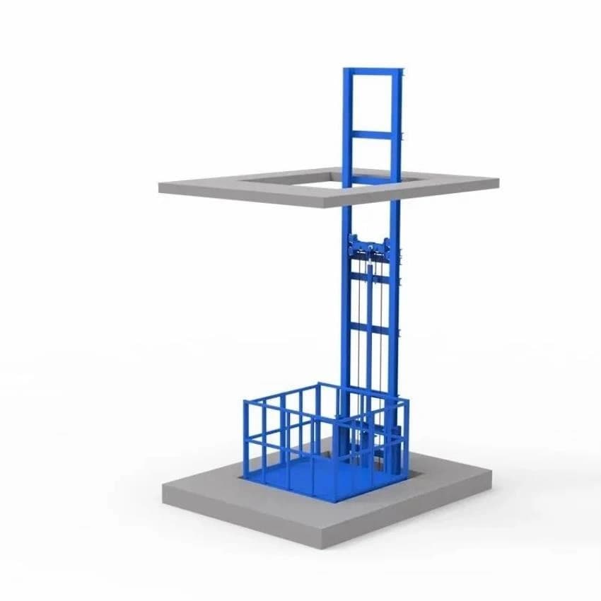 Shri Balaji Industrial Goods Lift, Capacity: 1 ton