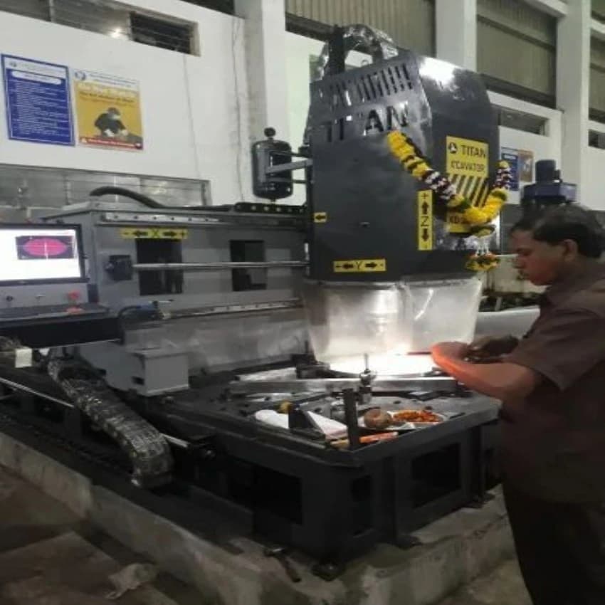 Tube Sheet Drilling Machine