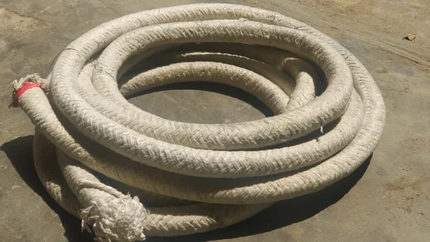 Local Off White Ceramic Fiber Ropes