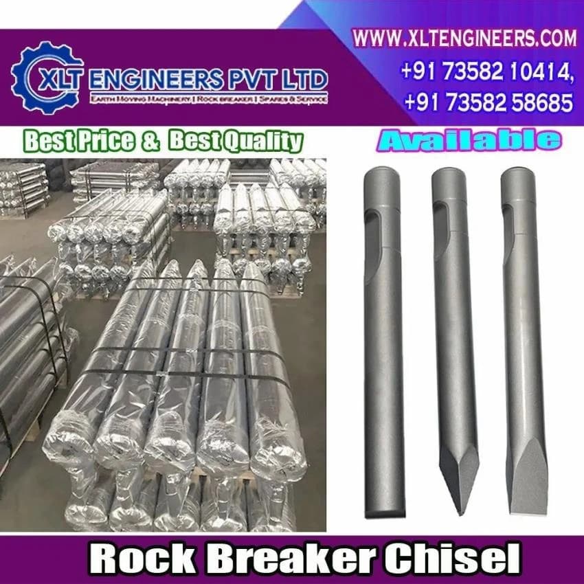 Chisel - Blunt Tool, Moil Point & Wedge Tool