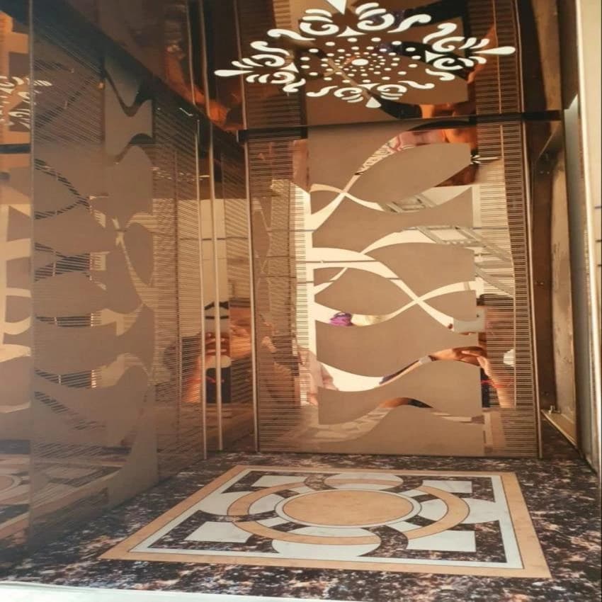 Shiv Shakti Stainless Steel SS Elevator Cabins, For Residential Elevators