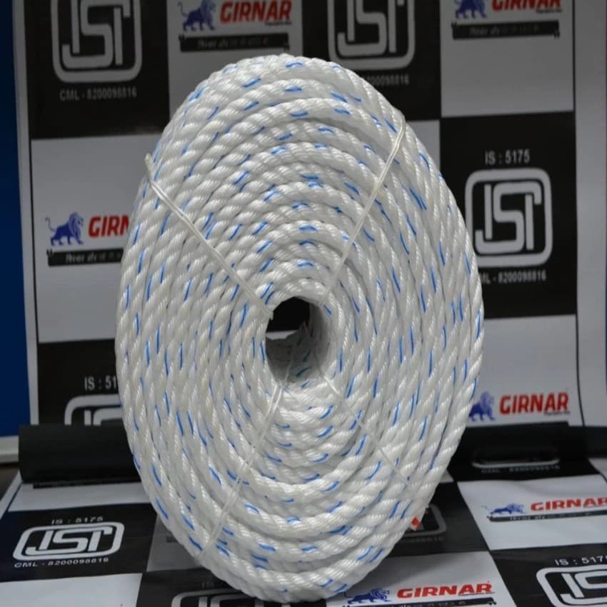 Yellow Polypropylene Danline Rope, 500 m, 10mm-28mm