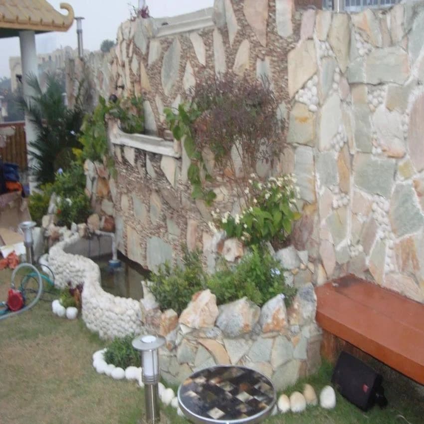 Natural Fiber Waterfall Fountains, For Garden
