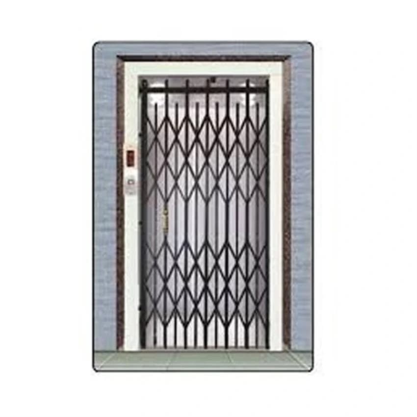 Black Stainless Steel Lift Collapsible Gate, For Offices