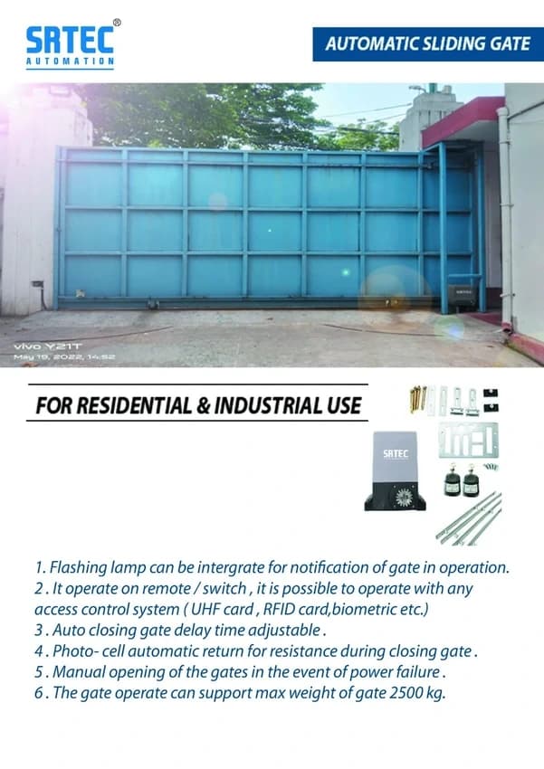 Motorized Sliding Gate