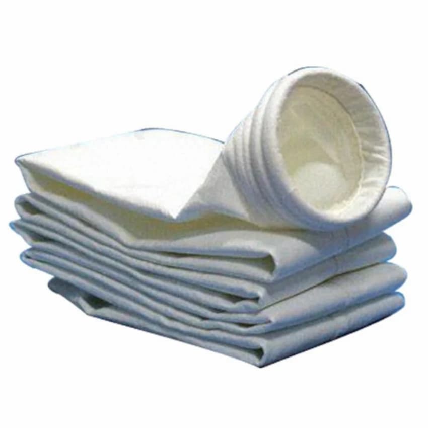 White Polyester Dust Collector Filter Bag