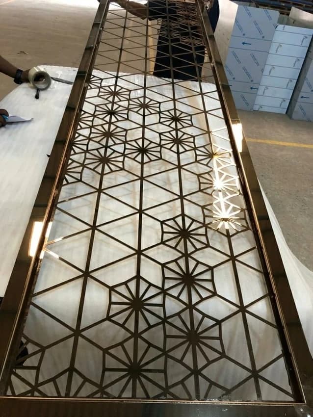 Stainless Steel Laser Grill