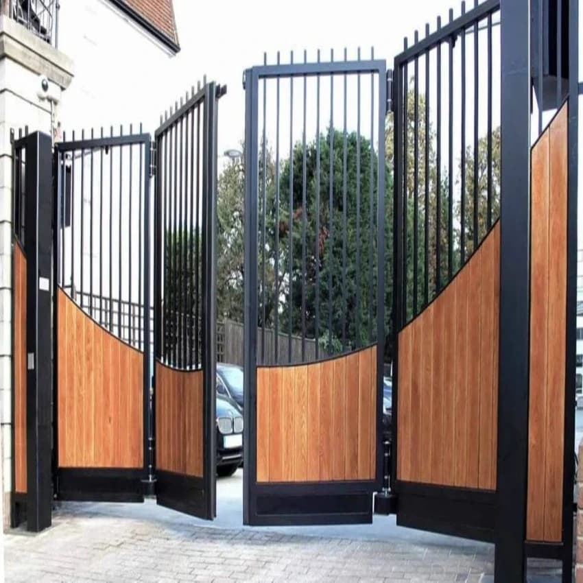 Bi Folding Gates, Primer Finish