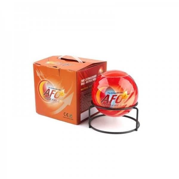 AFO (AUTO FIRE OFF) Plastic Fire Extinguisher Ball (Standard, Orange)