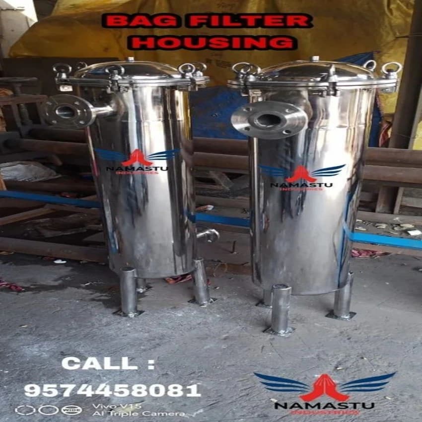Bag Filter Housing, For Food Industry