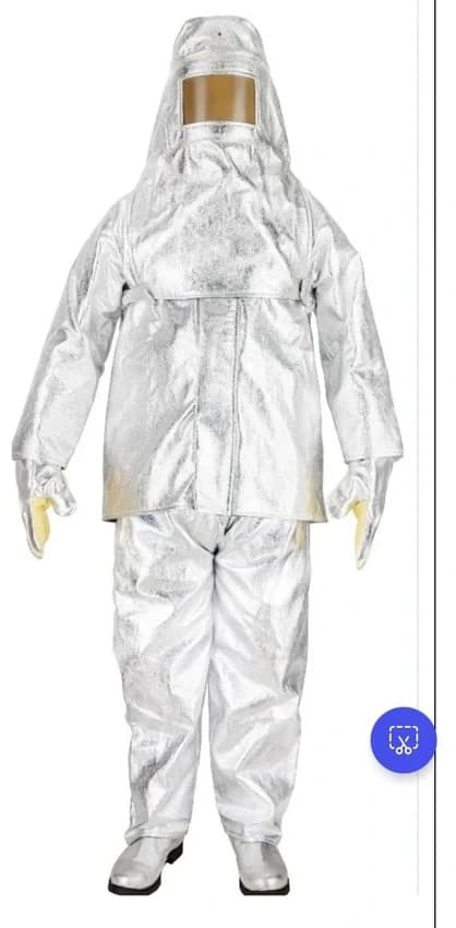Aluminized Glass Fibre 4 Layer fire premium proximity suit