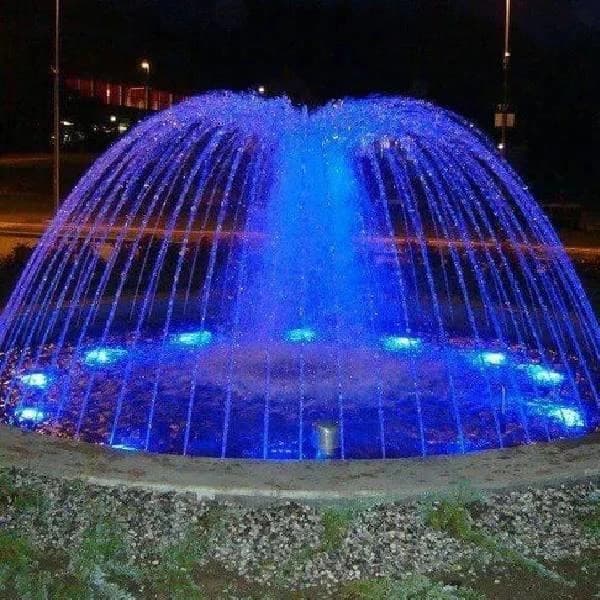 Colorful Crow Ring Fountain