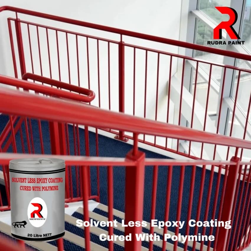Solvent Less Epoxy Coating Cured With Polyamine