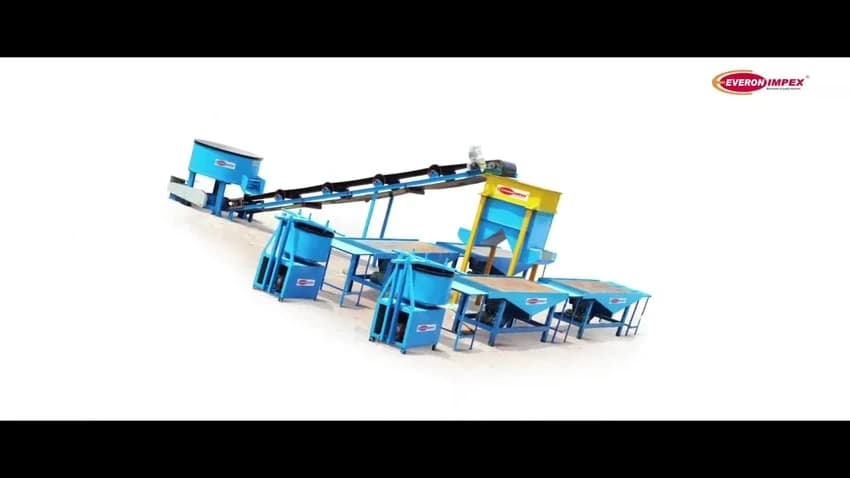 Stainless Steel Everon Impex Vibration Paving Blocks Machine