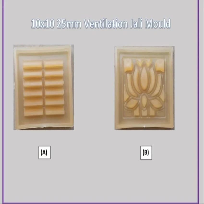 PVC Ventilation Rubber Mould, For Construction
