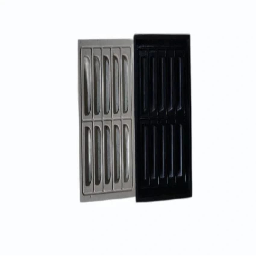 White Rectangular Capsule Jali Rubber Mould, For Moulding