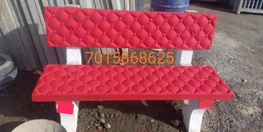 Polished Garden Bench Mould, Shape: Rectangle