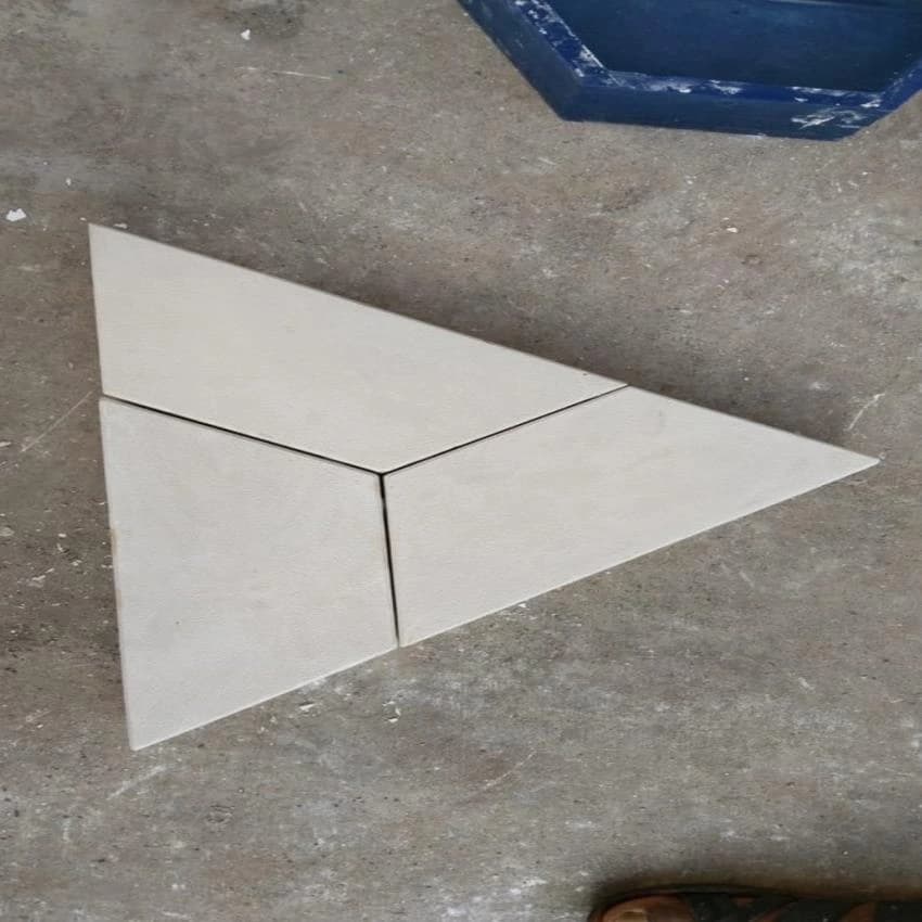 Concrete Trapezium Rubber Mould Trapezoid Paver Block, Size/Dimension: 1080x531