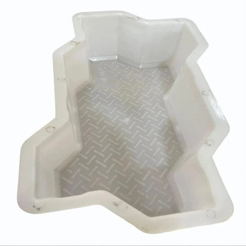 80mm Plastic Zig Zag Mould, For Paver Block