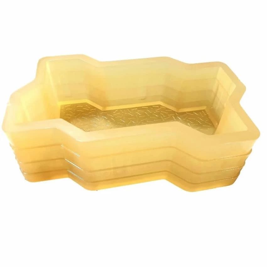 PVC Rubber 60mm Zigzag Paver Mould