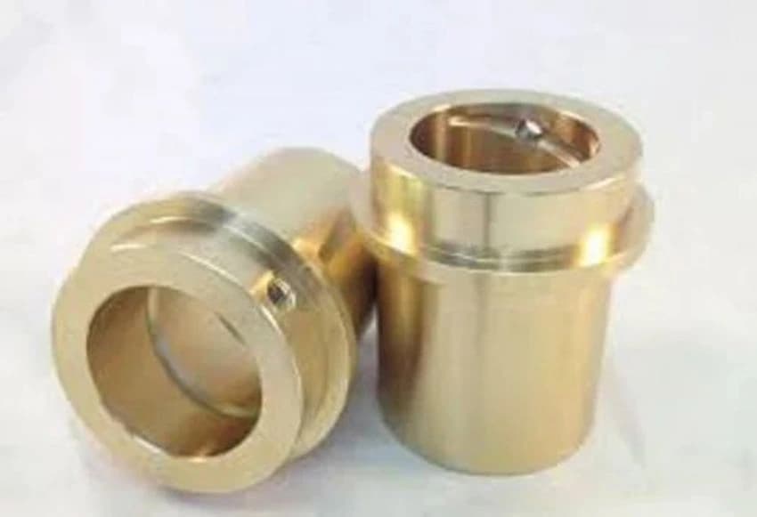 Golden High Pressure Aluminium Bronze Casting