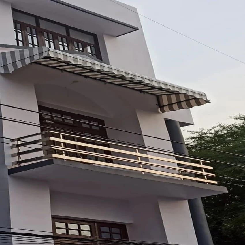 Polyester Fixed Dome Awning