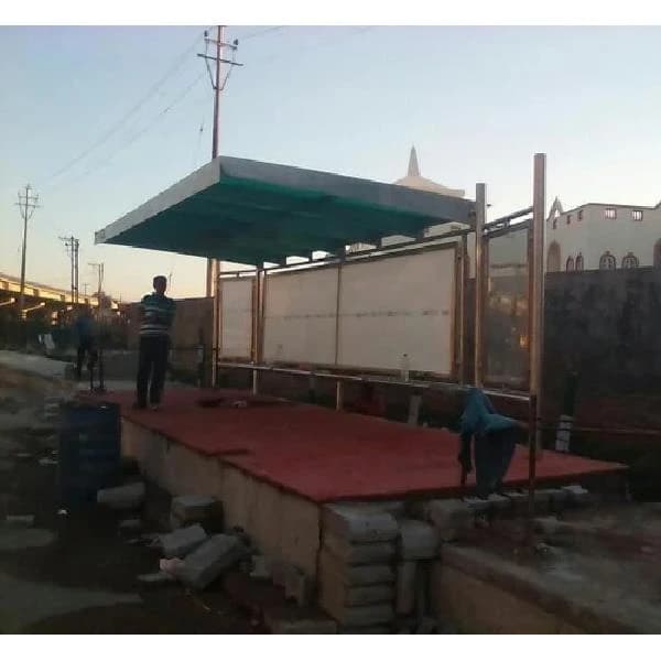 Ss Mat Finish S S Bus Shelter