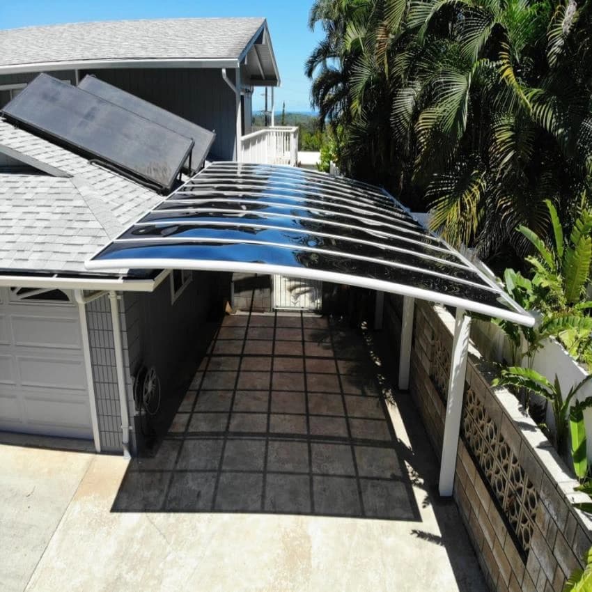 Portable Cabin V-LITE Polycarbonate Structure