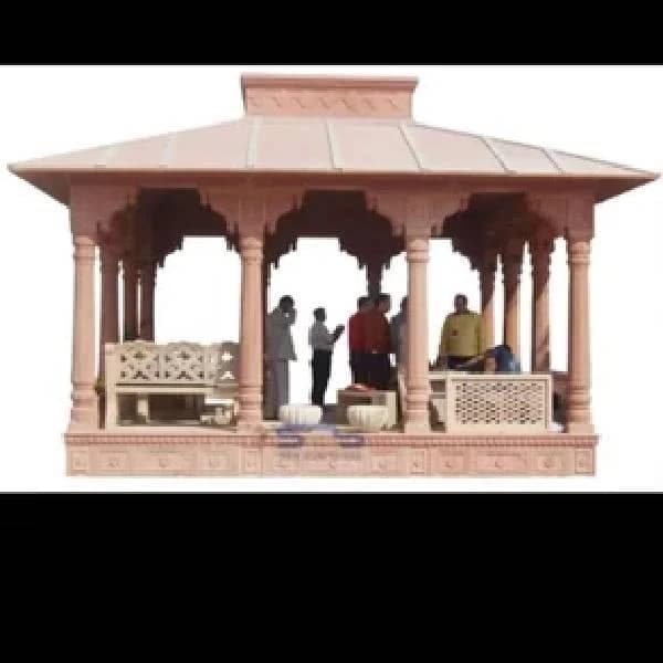 Pink Sandstone Gazebo