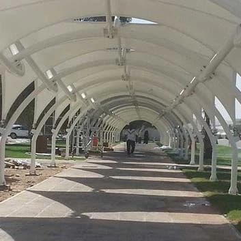 Walkway Tensile structure