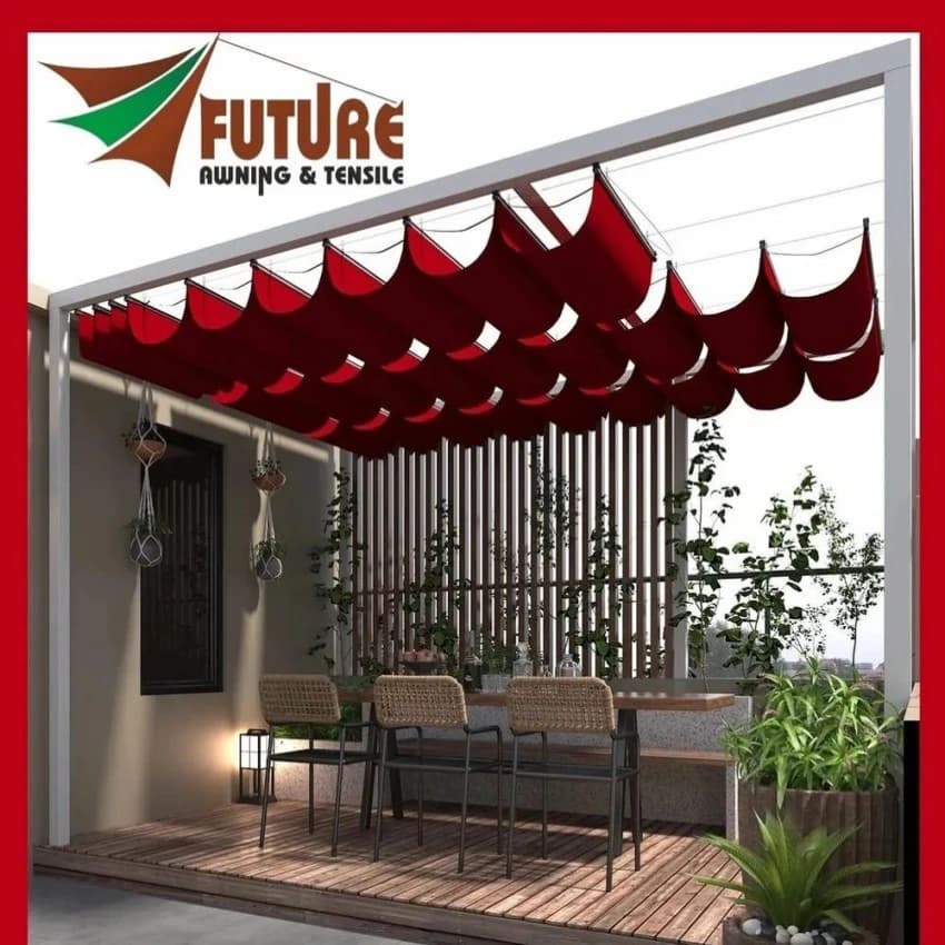 Polyester Fabric Pergola Tents