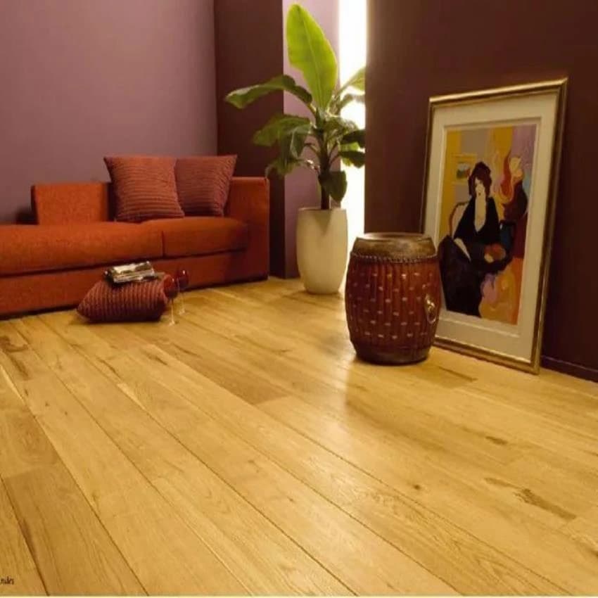 Laminated Wooden Flooring Service, Thickness: 8 mm