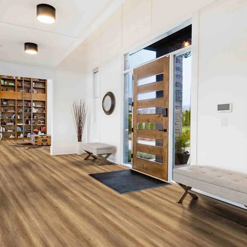 Laminated Laminate Wooden Flooring, For Home / Office / Shop