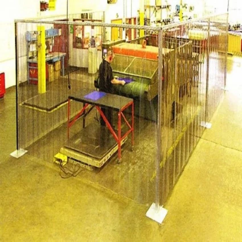 PVC Free Standing Strip Curtains