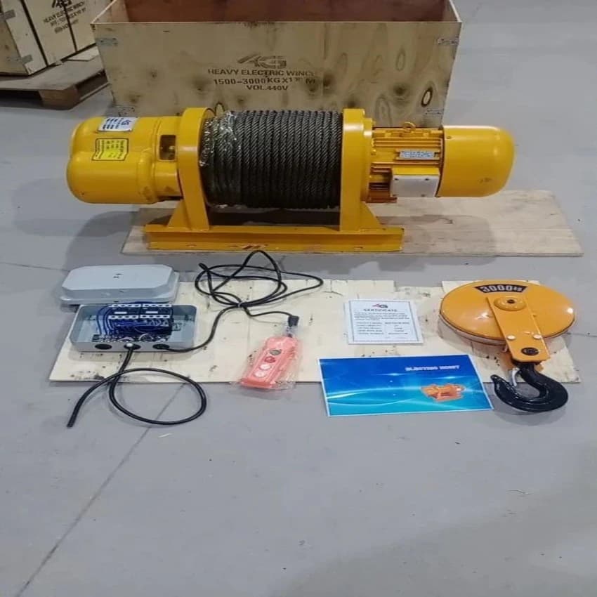 3 Ton Electric Winch Machine, For Pulling