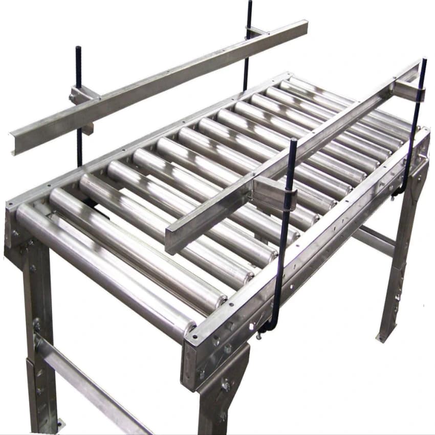 Spiral Conveyors Rubber Roller Conveyor System, Capacity: 50 Kg/Feet