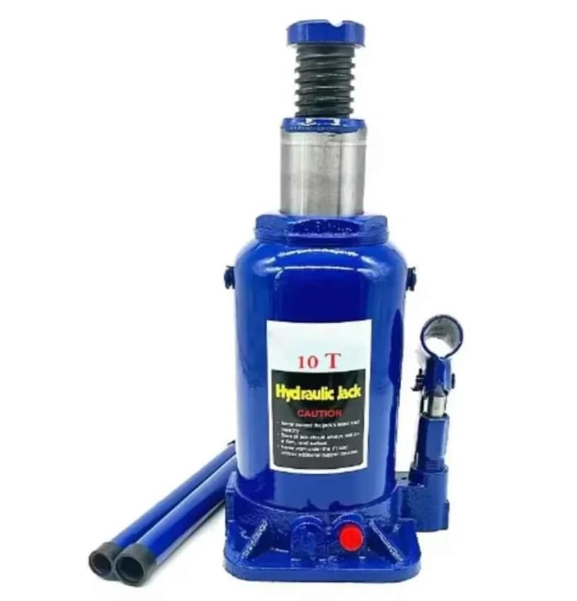 Mild Steel Hydraulic Bottle Jack, For Heavy Duty Vehicle Lifting