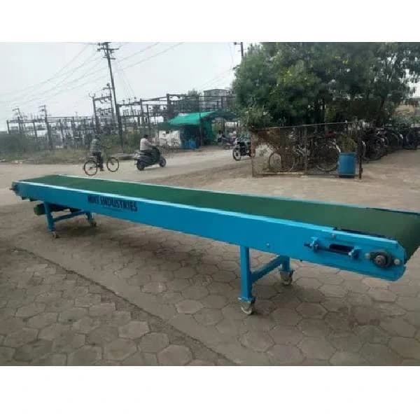 Mild Steel Flat Belt Conveyor