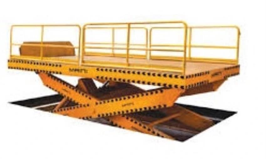 Staartechno SE1000SC TRUCK LOADING SCISSOR LIFT, Working Height: 20 feet, Capacity: 1-2 ton