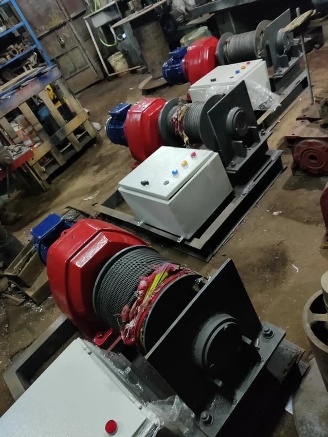 Electric Winch Machine, For Pulling
