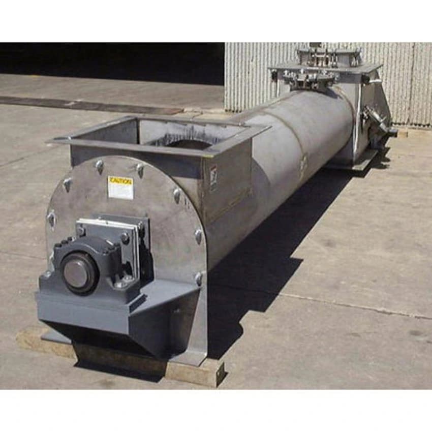 Sowbi Steel Plug Screw Conveyor, Capacity: 100-150 kg per feet