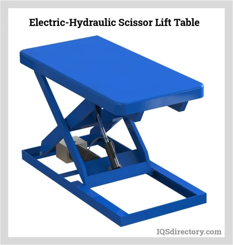 Mild Steel Hydraulic Lifting Table (1200x800 mm, 1200 mm Height, 1000 Kg Capacity)