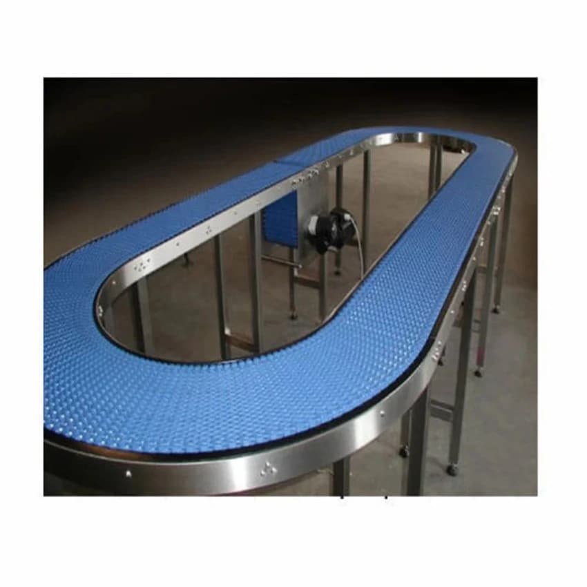 Steel Modular Belt Conveyor, Capacity: 1-50 kg per feet