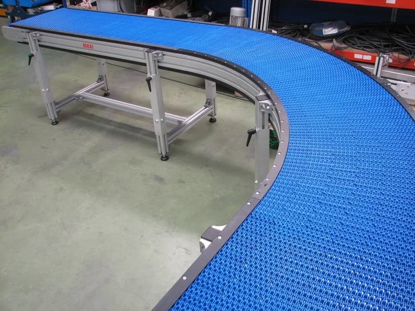 PU Plastic Modular Conveyor Belt