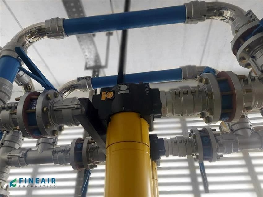 Fineair - Compressed Air Aluminum Piping System, Aluminium Industrial Compressed Air Piping