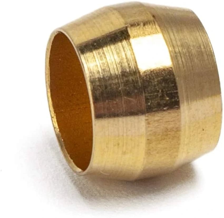 BRASS FERRULE, For Pipe Fitting, Size: 6 mm