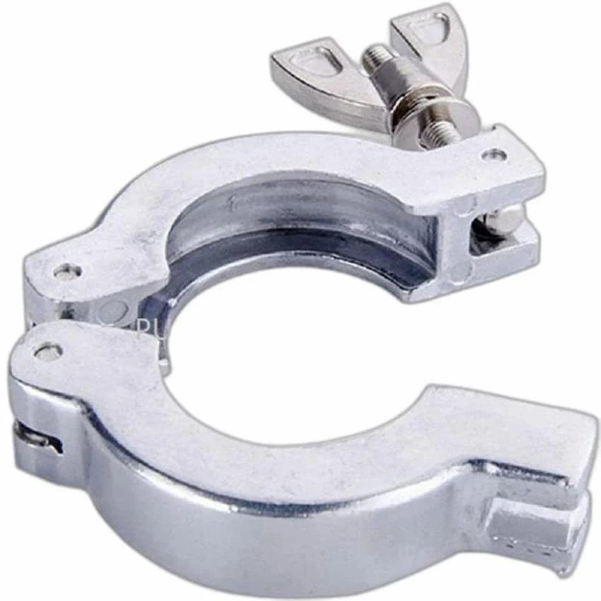 Silver Aluminium KF Clamps